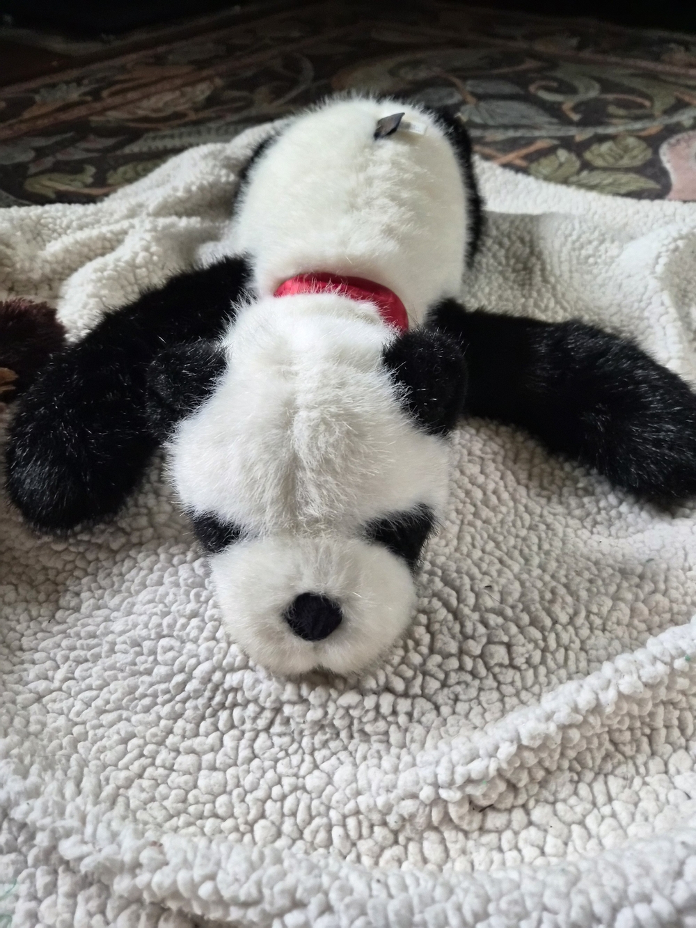Vintage Boyds Panda Plush Magnetic Hands Adjustable Head 20” Collectible